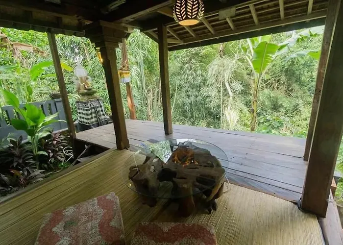 Secluded Jungle W Private Pool & Serene View * Ubud