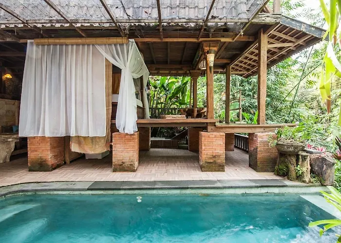 Vakantiehuis Secluded Jungle W Private Pool & Serene View