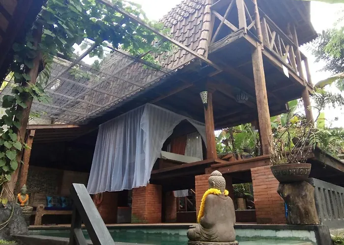 Secluded Jungle W Private Pool & Serene View Vakantiehuis Ubud